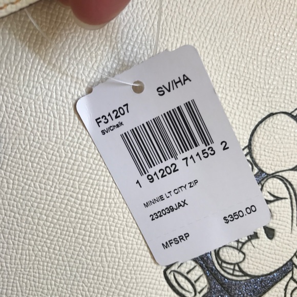 💦🌸coach Minnie tote🌸city zip shoulder bag - Picture 6 of 8